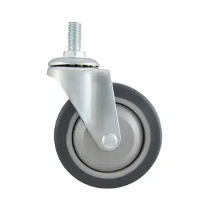 CCE Caster Taiwan 4 Inch TPR Wheel Swivel Stem Casters