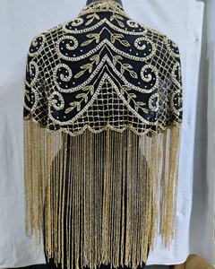 Blusa de Diseño Primavera Verano 2026 ODM Vintage con Bordado Floral a Mano, Transpirable, Elegante, Talla Grande, Manga Corta - Product Image 3