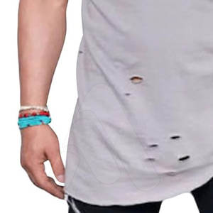 T-shirt de sport respirant et écologique pour homme, coupe décontractée, séchage rapide, idéal pour la gym et l'entraînement, col rond, haute qualité - Product Image 5