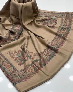 Écharpe châle en cachemire pour femme avec franges, motif floral, respirante, légère, pour l'hiver, à porter au quotidien - Product Image 1