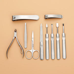 Top Selling <b>Manicure</b> Pedicure Set High Quality Custom Made Stainless Steel Lightweight <b>Manicure</b> <b>Kit</b> With Customized Packaging - Product Image 2