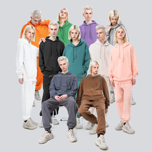 Sweats à capuche pour hommes en coton personnalisé de haute qualité, de grande taille - Product Image 6