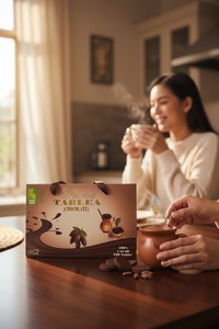 Chocolate Tablea <span class=keywords><strong>Filipino</strong></span> Clásico 500g, Granos de Cacao para Derretir con Agua, Cosecha Bendecida - Product Image 4