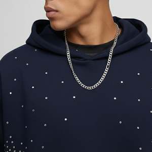 Survêtements en strass sur mesure de style unique, couleur unie, pour hommes, pour la vente en ligne - Product Image 5