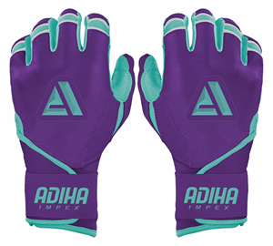 Guantes de Bateo de Béisbol de Cuero de Cabra de Primera Calidad, Guantes de Bateo de Cuero con Cierre de Gancho y Bucle de Calidad Premium, Fabricados por Adiha Impex - Product Image 1