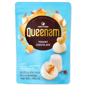 Dragées au chocolat HALAL 75G, enrobées de chocolat au yaourt, aux amandes, aux noix de cajou et aux noix de macadamia, en-cas, fabricant proposant des services OEM/ODM, produit phare - Product Image 1