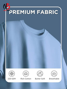 เสื้อยืดโอเวอร์ไซส์ทรงหลวมสไตล์สตรีทแวร์สำหรับผู้ชาย แขนสั้น คอกลม ไซส์ใหญ่พิเศษ คุณภาพดี จาก NURAK's 2026 - Product Image 5