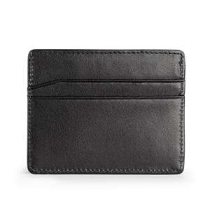 Porte-cartes en cuir anti-RFID personnalisé, étui fin pour cartes de crédit, portefeuille de poche pour homme, porte-cartes de visite LNCR-0003 - Product Image 2