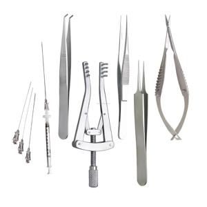 High Quality Reusable Veterinary Vessel Cannulation <b>Kit</b> General Surgery Microsurgical Instruments Stainless Steel Debonairii - Product Image 1