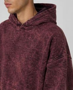 Sweat-shirt à capuche tricoté écoresponsable pour homme, 100 % coton French Terry, teint en pièce, dégradé de couleurs, coupe classique, idéal pour l'automne - Product Image 5