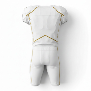 ชุดยูนิฟอร์มอเมริกันฟุตบอลแบบซับลิเมชั่นสั่งทำพิเศษ เสื้อเจอร์ซีย์ตาข่ายเนื้อหนา ระดับมืออาชีพ สำหรับฝึกซ้อมและการแข่งขัน - Product Image 3