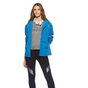 Outdoor Clothing <b>Waterproof</b> Hooded Zipper Closure <b>Jacket</b> High Quality <b>Women's</b> <b>Lightweight</b> Eco-Friendly Reversible Rain <b>Jackets</b> - Product Image 3