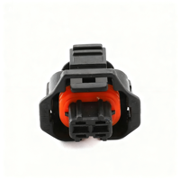 Connecteur de capteur d'injecteur diesel Common Rail étanche à 2 broches femelles en cuivre 12V 5A IP67 Jinhang2p-H