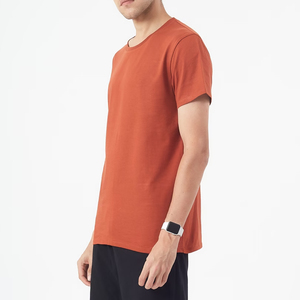 T-shirt Homme Personnalisé 100% Coton Lourd Coupe Droite Respirant Séchage Rapide Manches Courtes Impression Personnalisée Vierge - Product Image 3