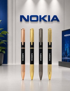 Stylos élégants noirs et dorés pour le bureau et les affaires, finition royale haut de gamme, ensemble de stylos à bille exécutifs, design noir et or, écriture de luxe - Product Image 3