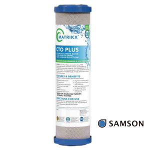 Bloque de Filtro de Agua de Carbón Activado Universal de 10 Pulgadas, Repuesto de Filtración de Alto Rendimiento - Product Image 1