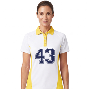 เสื้อกอล์ฟพรีเมียมสำหรับผู้หญิง เสื้อกอล์ฟมืออาชีพสำหรับผู้หญิง แห้งเร็ว สปอร์ต โลโก้สั่งทำได้ เสื้อโปโลกอล์ฟผู้หญิง - Product Image 1