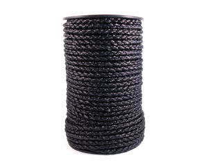 Black Braided <b>Leather</b> Cord Jewelry Findings Bolo Rope for Necklace <b>Bracelet</b> Earring Ring Making - Product Image 1