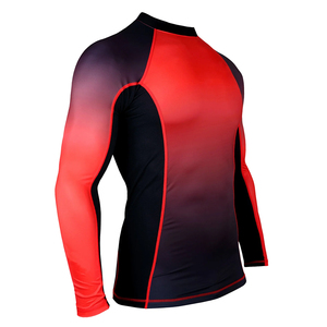 Service OEM – Nouveau Rashguard Homme BJJ MMA à Manches Longues Coupe Slim – Personnalisable – Maillot de Compression pour la Gym et le Fitness pour Adulte - Product Image 3