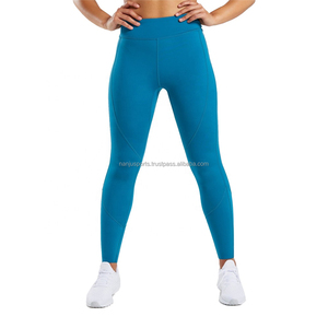 À la mode couleur bloc sport vêtements de sport Leggings hommes femmes personnalisé marque privée Offre Spéciale équipement d'entraînement Spandex avec taille - Product Image 5