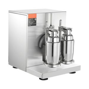 Licuadora Comercial de 120W con Doble Cabezal, Mezcladora de Batidos y Té con Leche, con Velocidad Ajustable de 0-180s para Leches - Product Image 2