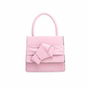 Sac à bandoulière rose pour femmes P55545 - Product Image 3