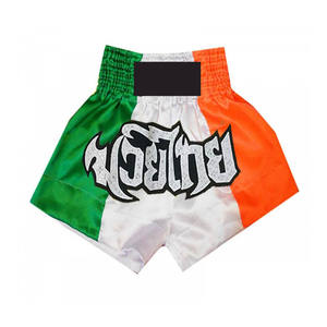 Pantalones Cortos de Muay Thai en Satén para Gimnasio, Boxeo, Karate, Entrenamiento, Combate, Duraderos, Cómodos, Equipamiento de Artes Marciales - Product Image 6