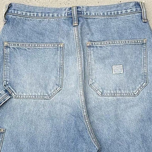 Pantalones Cortos de Mezclilla para Hombre, Estilo Vintage, Personalizados, con Pedrería, de Fabricante de Ropa Urbana - Product Image 3