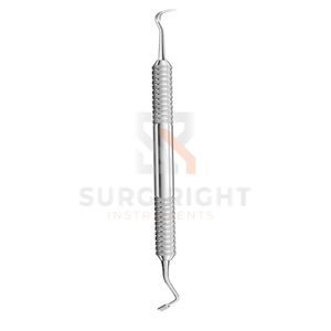 Instrumento Dental de Doble Extremo, Desincrustador de Amalgama Tipo Sickle, Acero Inoxidable, Certificado CE Clase I, Modelo SI-OIS-0001, Quirúrgico - Product Image 2