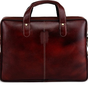 Bán Buôn Cặp Tài Liệu Da Nguyên Chất 100% Cho Nam Và Nữ Túi Xách Tay Chống Nước Túi Đeo Vai Túi Công Sở Ngắn Gọn - Product Image 1