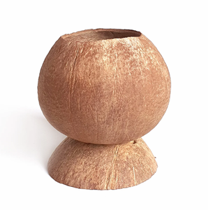 ถ้วยมะพร้าวธรรมชาติออร์แกนิค  ทำมือรักษ์โลก สำหรับสลัด สมูทตี้ อาซาอิ ไอศกรีม ของหวาน ผลิตจากโรงงานในเวียดนาม - Product Image 1