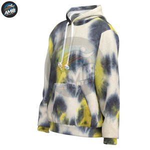 Sweat-shirts tie-dye d'hiver pour hommes à bas prix et de qualité supérieure - Sweat-shirts tie-dye basiques de haute qualité en coton mélangé, couleurs et tailles personnalisables - Product Image 3