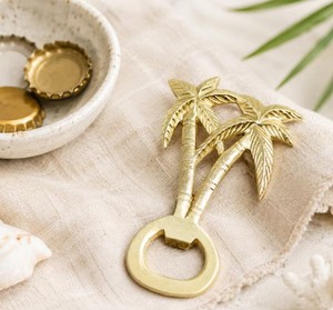 Palm Tree <b>Bottle</b> Opener Metal Beer Opener Handheld Brass <b>Bottle</b> Opener Decorative Barware Home Bar Accessories - Product Image 2