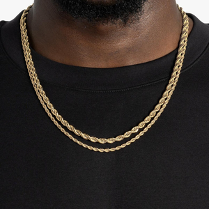Lab Grown Emerald Cut 14K Solid Gold Geometric Hiphop Chain Link Bracelet Unisex Wedding Engagement Party Everyday Wear Claw - Product Image 1