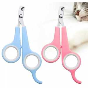 Professional Stainless Steel <b>Cat</b> Nail Clipper Scissors Small Pet Claw Trimmer with Non-Slip Handle - Product Image 1