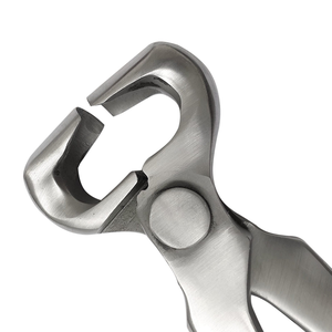 Veterinary Horse Hoof Nipper Half Round Durable Premium Quality Farrier Tool for Equine <b>Equestrian</b> Shoe Care - Product Image 2