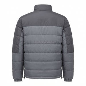 Premium Men's Insulated Puffer <b>Jacket</b> Winter Quilted Warm Windproof Casual Outdoor Zip Up Coat Wholesale OEM - Product Image 2