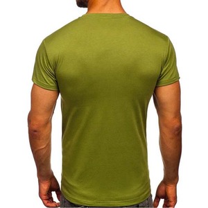 T-shirts pour hommes à manches courtes, col rond, coupe ample, personnalisables, de qualité supérieure, 100% coton, respirants, anti-plis, séchage rapide, vierges, numériques - Product Image 2