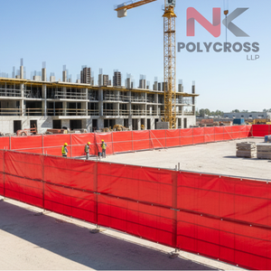 Bâche de sécurité ignifuge pour chantier, résistante aux déchirures et imperméable, pour chantiers de construction et couvertures extérieures temporaires - Product Image 4