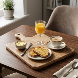 La Mejor Tabla de Cortar de Madera para Cocina, Tabla de Cortar Resistente y Duradera, Superficie Lisa de Grado Alimenticio, Uso Multiusos para Carne y Frutas - Product Image 3