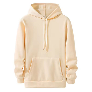 เสื้อฮู้ดผ้าฟลีซสำหรับผู้ชาย ผ้าฝ้ายผสม นุ่ม สบาย ใส่ได้ทุกวัน เหมาะสำหรับฤดูหนาว มีฮู้ดปรับได้ ใช้ได้กับการออกกำลังกาย - Product Image 3