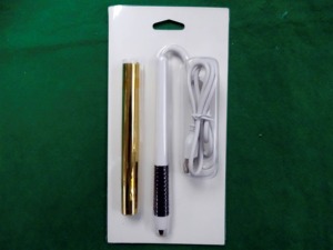 HC0480 Heated <b>Gold</b> Foil <b>Pen</b> | Heated <b>Gold</b> Foil <b>Pen</b> With USB Cable Corded Electric Rotary Tool Accessory Plastic Straight Shank - Product Image 6
