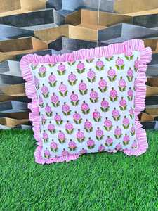 Funda de Cojín de Alta Calidad 100% Algodón, Funda de Cojín Floral, Funda de Almohada Personalizada, Fundas de Almohada de Lujo para el Hogar - Product Image 2