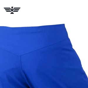 Pantalones Cortos de Compresión MMA Azul Rey Personalizados, Cintura Elástica, 100% Poliéster, Bolsillo Protector para Copa, para Rendimiento Atlético Juvenil y Adulto - Product Image 5