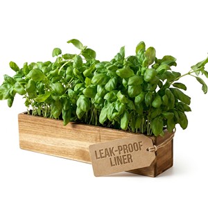 Handcrafted Acacia <b>Wood</b> Planter Box - <b>Rustic</b> Brown Wooden Flower Pot Wholesale - Product Image 2