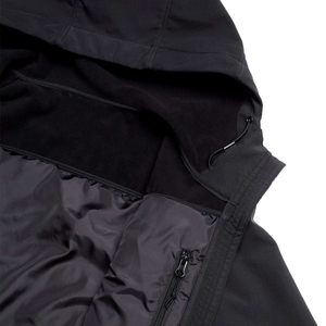 Abrigo de plumón personalizado para invierno, con capucha, para hombre, ropa de calle, estampado, grueso, tipo burbuja. - Product Image 4