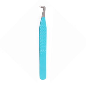 Eyelash Tweezers Volume Smooth Tip Anti-Slip for Eyelash Extensions Professional <b>Lash</b> Extension Tool - Product Image 2