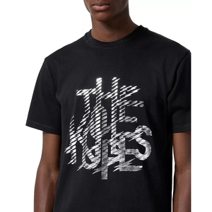OEM Custom made design crew-neck free Style casual comfortable Black T-shirt for <b>boys</b>/Men as per customer requirement - Product Image 6