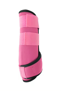 Nouveauté 2026 – Bottes d'équitation personnalisables en coton de haute qualité, couleur unie, pour la protection des jambes du cheval - Product Image 3