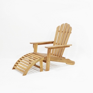 Fauteuil à bascule Adirondack en bois massif Comehome pour jardin extérieur, imperméable - Product Image 5